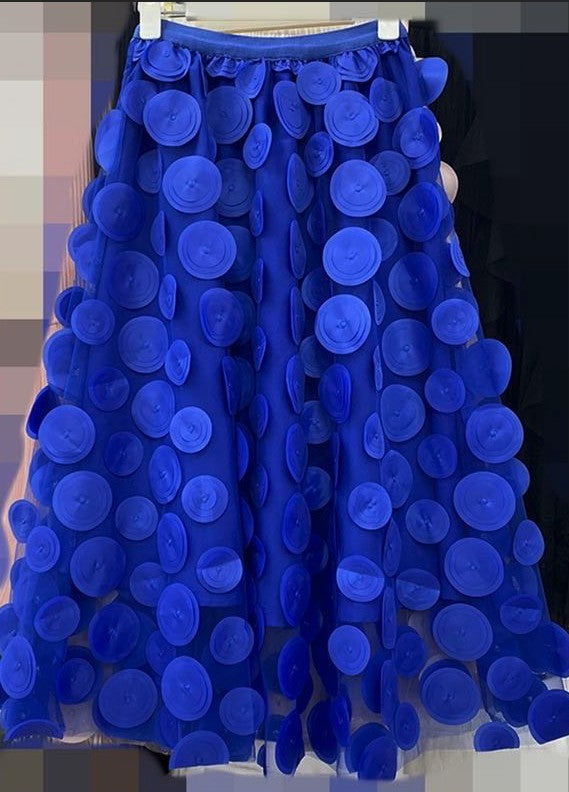 Tulle Skirt with Circle Detail Bubble Design
